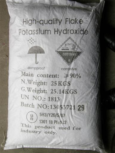 โพแทสเซียมไฮดรอกไซด์ (Potassium Hydroxide)