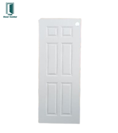 ประตูUPVC(ไวนิล) ทึบล้วน PNR003 ยี่ห้อโพลีวู้ด สีขาว ใช้ภายนอก ทนแดดทนฝน กันน้ำ 100%